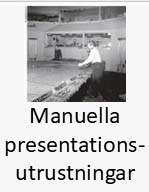 Manuella presenttionsutrustningar